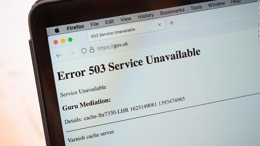 An obscure services supplier briefly broke the web Tuesday. It could materialize once again