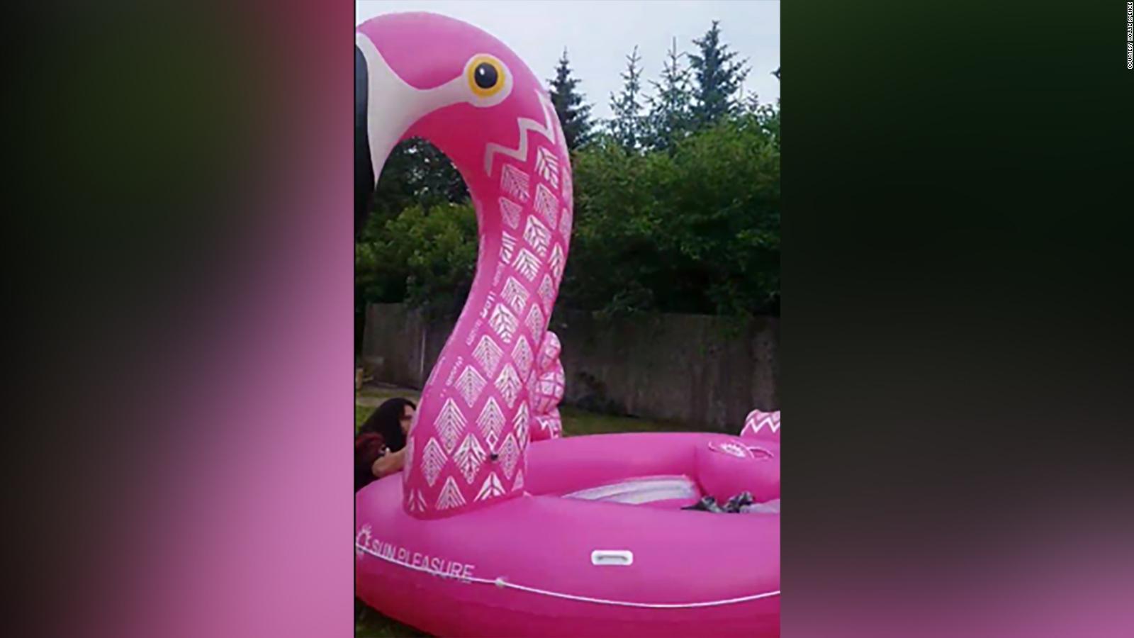 big flamingo raft