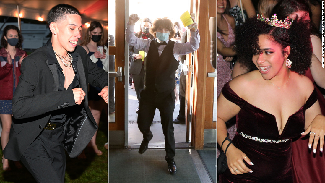 From attire to entertainment, this year's senior proms were like none other in US history