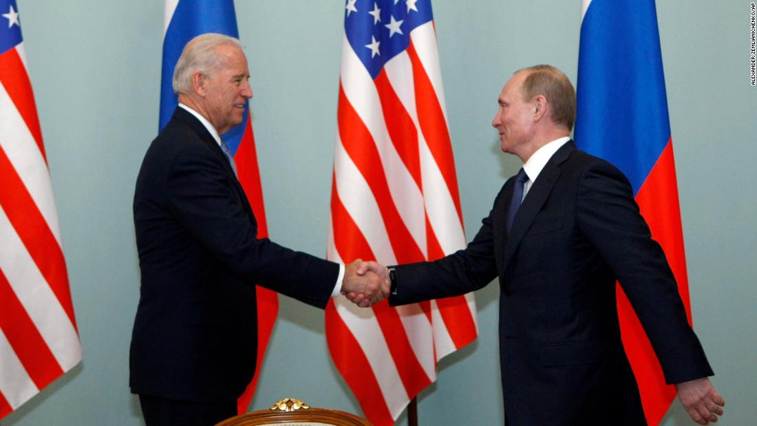 Biden's experience with Russia, in key moments from 1973 to now