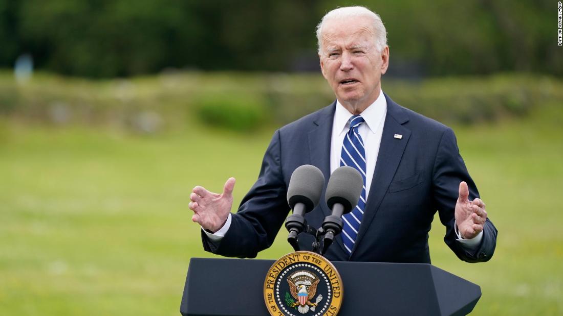 Il presidente Biden si unisce al club dei leader mondiali al G7 con un appello agli sforzi in tempo di guerra contro il Covid-19