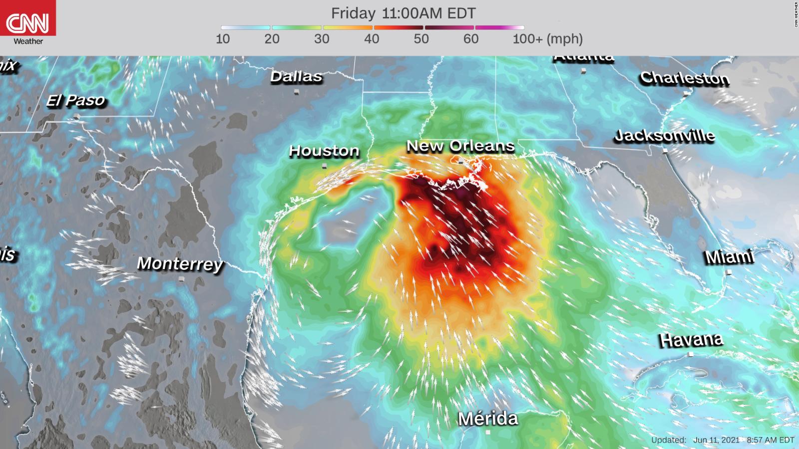 The first tropical system to impact the US could happen next week. The