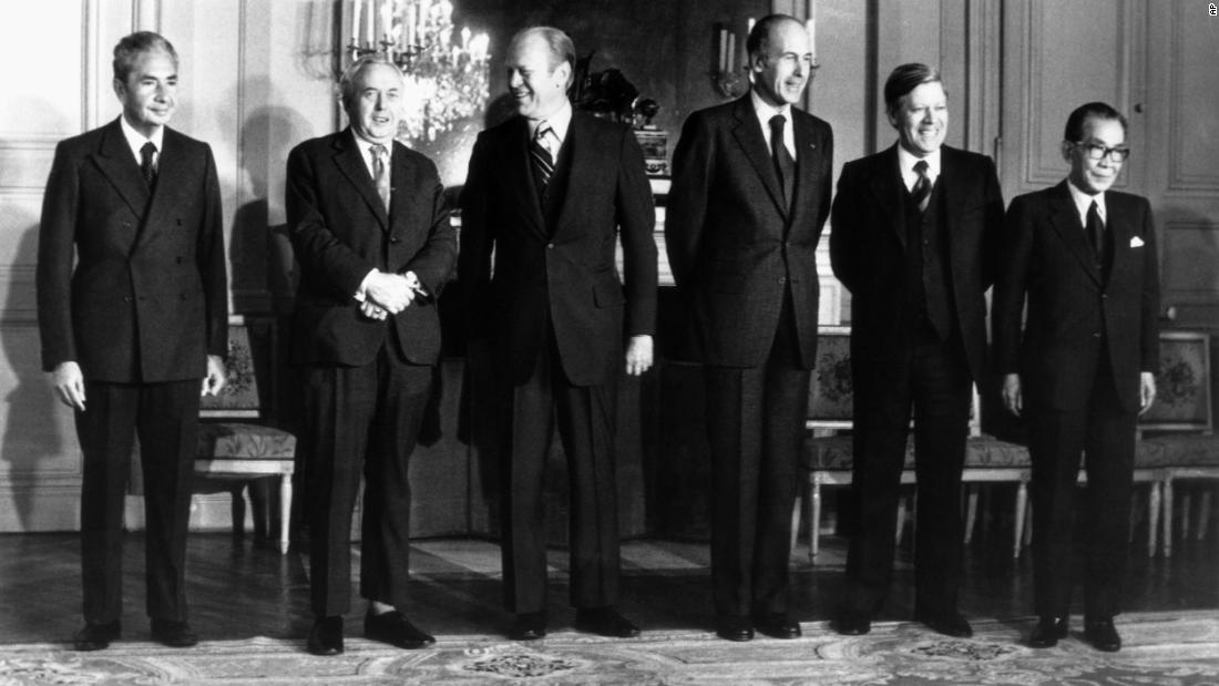 Images des réunions historiques du G7