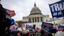 Pro-Trump supporters storm the U.S. Capitol following a rally with President Donald Trump on January 6, 2021 in Washington, DC. Trump supporters gathered in the nation&#39;s capital today to protest the ratification of President-elect Joe Biden&#39;s Electoral College victory over President Trump in the 2020 election.