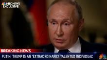 Vladimir Putin NBC intv 