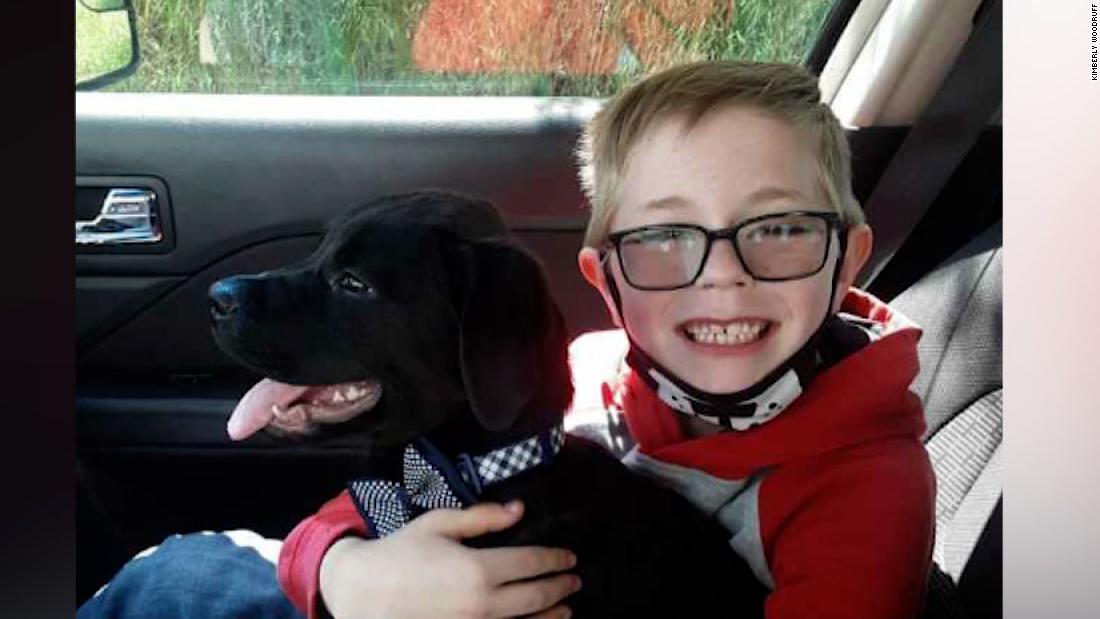 8-year-old boy sells Pokemon cards to help sick dog