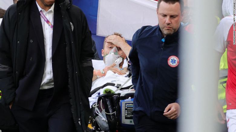 Here's what was happening when Christian Eriksen collapsed