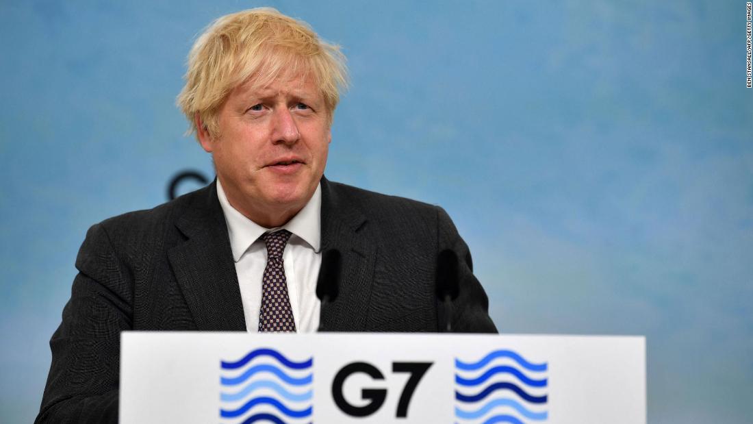 UK Prime Minister Boris Johnson confirmed the world's richest nations will provide vaccine doses for the rest of the world -- either directly or through funding to COVAX