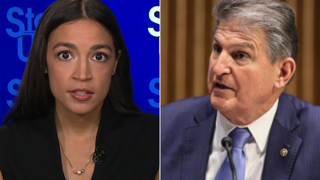 Alexandria Ocasio Cortez Doubles Down On Criticsm Of Senate Democrat Cnn Video