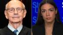 Ocasio-Cortez &#39;inclined&#39; to agree that Justice Breyer should retire