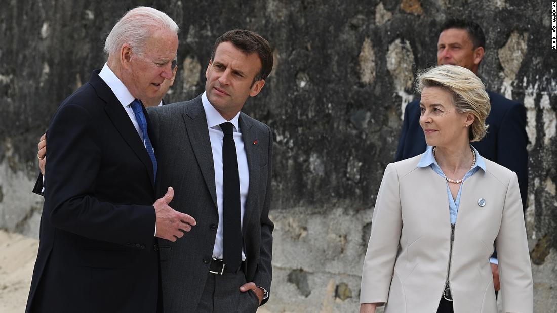 Biden holds first call with French President Macron since diplomatic crisis erupted