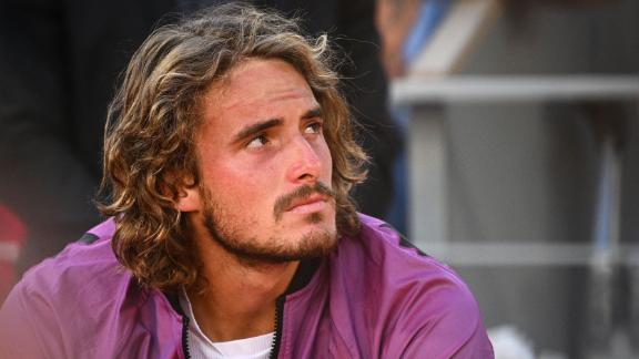 Stefanos Tsitsipas says he has not had a Covid-19 vaccine yet. 