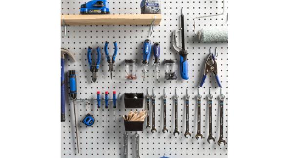 Blue Hawk 43-Piece Steel Pegboard Kit