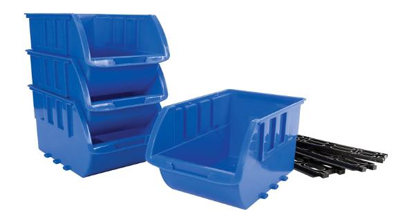 Large Stackable Storage Trays 