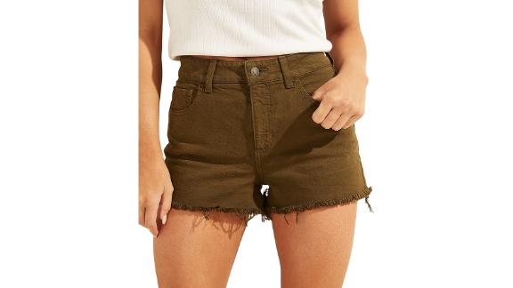 Guess Denim Mom Shorts