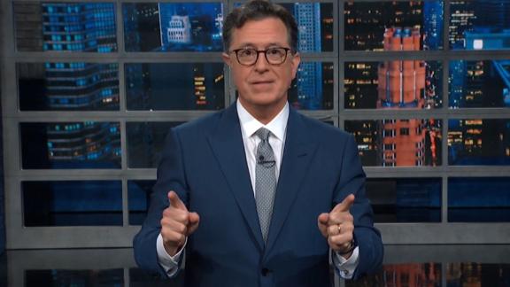 Image for 'So... how ya been?': Stephen Colbert Welcomes an Audience Back to 'The Late Show'