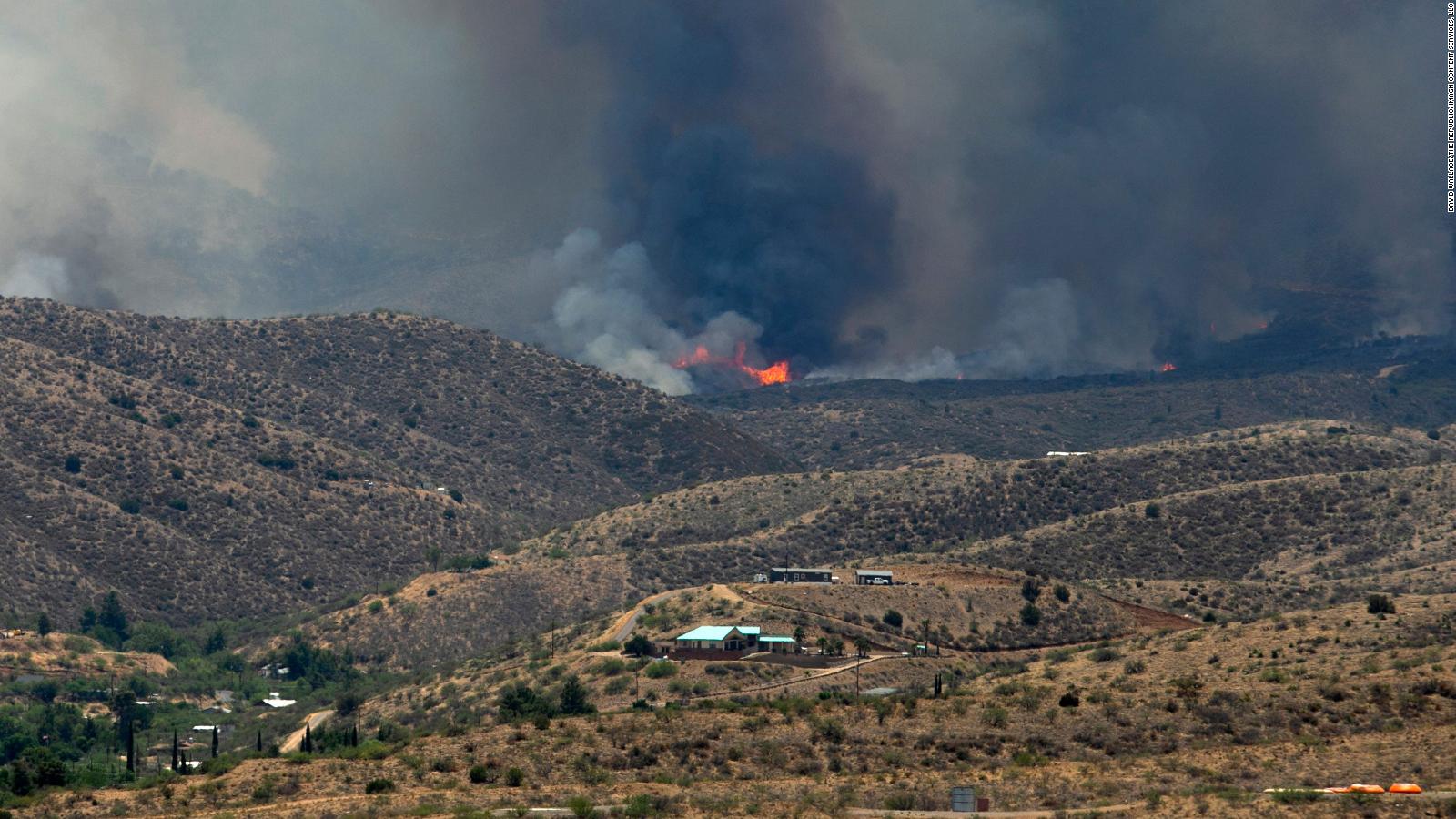 Arizona Communities Asked To Evacuate After The Telegraph Fire Jumps ...