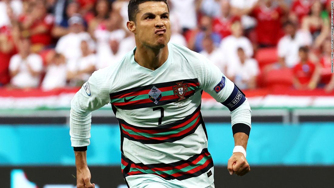Cristiano Ronaldo Makes History At Euro 2020 As Portugal Beats Hungary Cnn