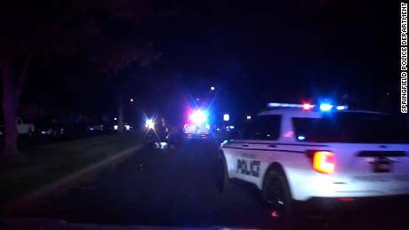 A 42-year-old man has died after reportedly being shot by an assailant and then accidentally struck by a responding police cruiser in Springfield, Ohio.
