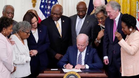 Juneteenth bill sails through Congress but key legislation targeting racial inequity faces major obstacles