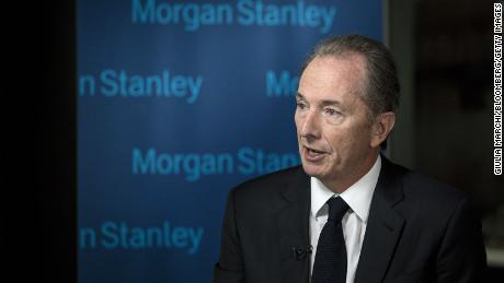 James Gorman, chairman and chief executive officer of Morgan Stanley, speaks during a Bloomberg Television interview in Beijing, China, on Thursday, May 30, 2019.