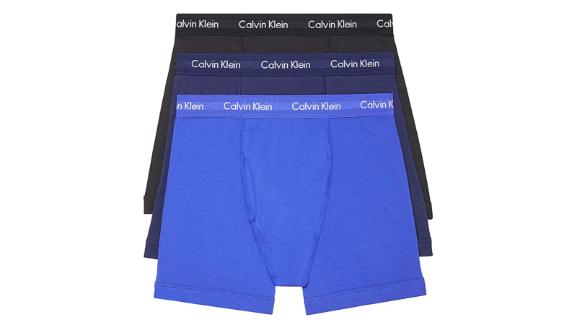 Calvin Klein Men's Cotton Stretch Multipack Boxer Briefs, 3-Pack