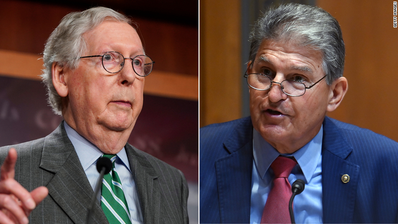 McConnell goads Manchin on switching parties but acknowledges it likely won’t happen