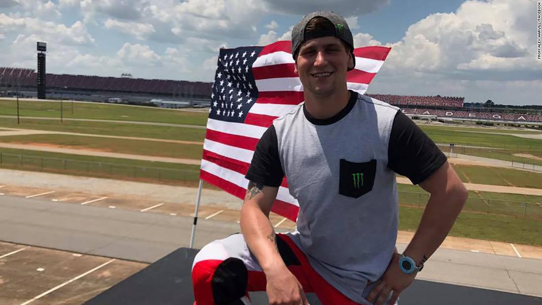 Daredevil &lt;a href=&quot;https://www.cnn.com/2021/06/18/us/alex-harvill-death/index.html&quot; target=&quot;_blank&quot;&gt;Alex Harvill&lt;/a&gt; died June 17 while practicing for a world-record motorcycle ramp jump, officials in Washington state said. He was 28 years old. Harvill was hoping to break the record of a 351-foot jump, according to the Moses Lake Airshow, where his attempt was scheduled.