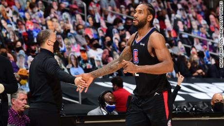 Kawhi Leonard of the Los Angeles Clippers suffered a knee injury last week in the NBA playoffs.