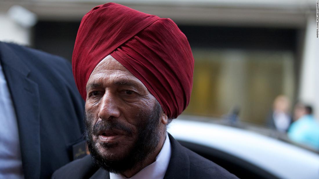 India's legendary sprinter Milkha Singh has died of Covid-19 complications age 91, days after his wife