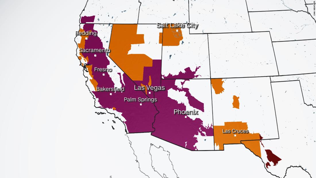 Record Heat Persists In West This Weekend - CNN Video