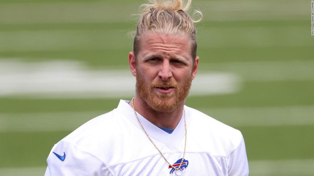Buffalo Bills' Cole Beasley says he'd rather retire than get Covid-19 vaccine