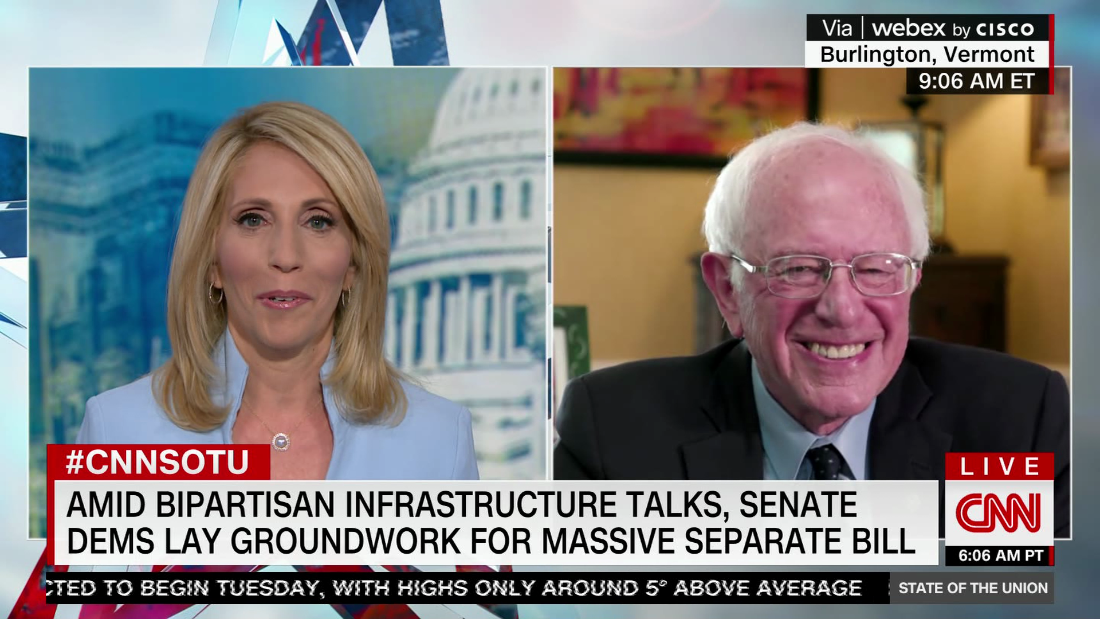 Sanders: ‘Not easy’ to satisfy every Democrat on infrastructure