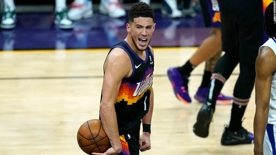Devin Booker Leads the Suns With a Big 40-Point Night