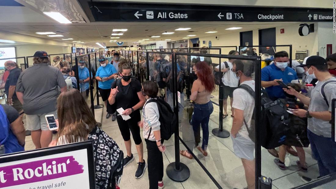 US airports expect long lines and high stress for July 4th travel