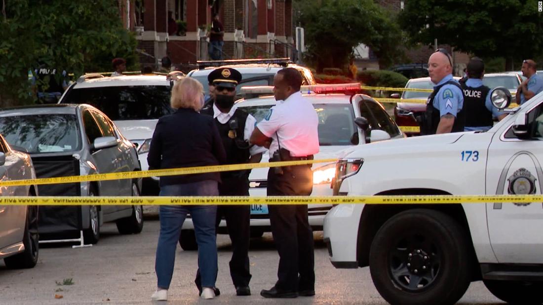 Three people were killed and four injured in a shooting in St. Louis