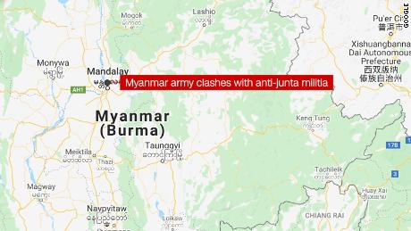 Army clashes with anti-junta militia in Mandalay, Myanmar&#39;s second-biggest city 