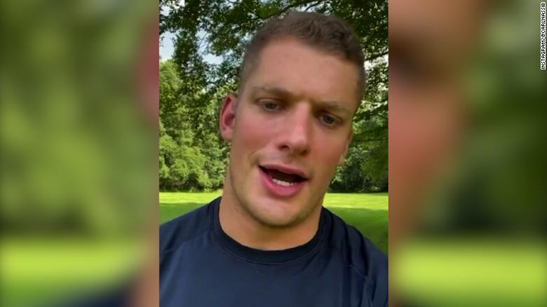 Carl Nassib becomes first active NFL player to come out