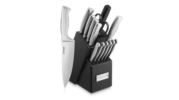 15-piece Cuisinart knife block set