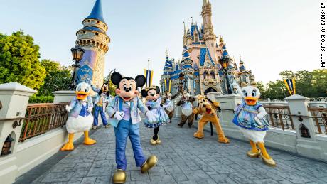 Beginning October 1, 2021, Mickey Mouse and Minnie Mouse will host &quot;The World&#39;s Most Magical Celebration&quot; honoring the 50th anniversary of Walt Disney World. 