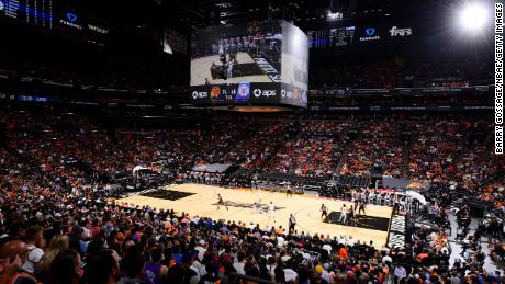 The Phoenix Suns battle the Los Angeles Clippers in Game 1 of the 2021 Western Conference Finals.