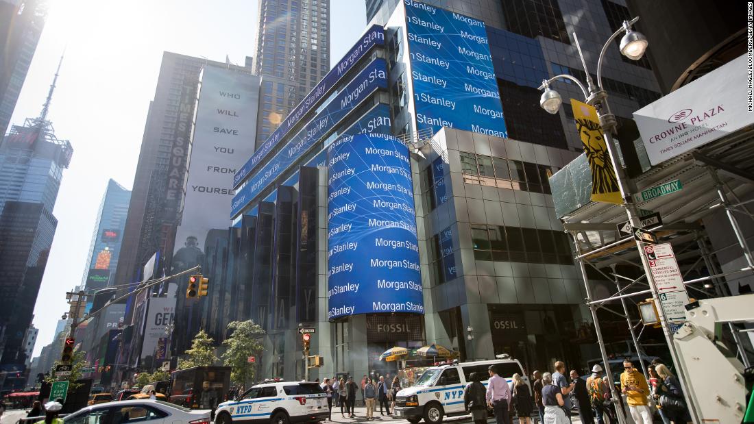 Morgan Stanley's New York office bans unvaccinated staff and clients