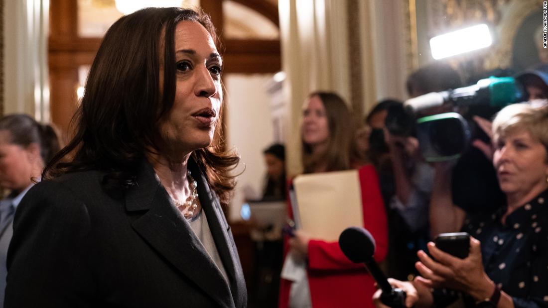 Kamala Harris makes her first visit to the US-Mexico border as vice president