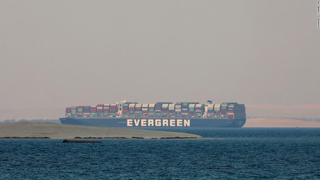 The Ever Given could soon be released by the Suez Canal