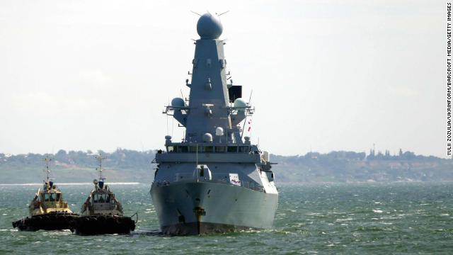 HMS DEFENDER COASTER 