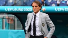 Roberto Mancini has lit up the Euros with his Giorgio Armani suit.