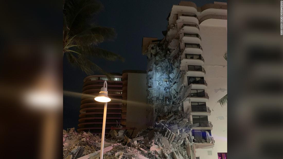 Rescues underway after Florida condo partially collapses