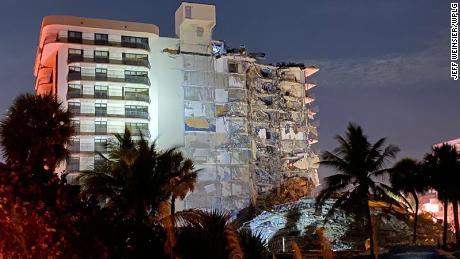 A multistory residential building in Surfside, Florida, partially collapsed, killing at least 1, mayor says