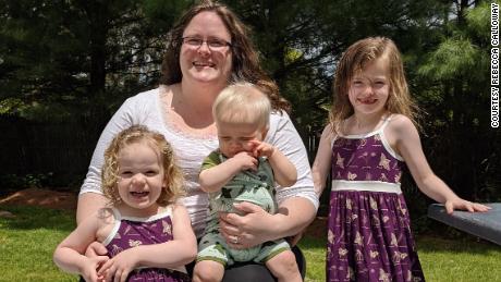 Rebecca Calloway&#39;s children (from left) Ailish, Lochlan and Georgia have all helped in public health. Lochlan and Georgia are in vaccine trials, and Ailish was an organ donor after she passed away from type 1 diabetes.