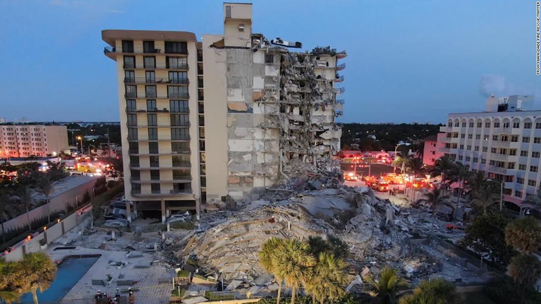 Little fingers and screaming led a dog walker to a boy trapped in the collapsed Florida condo rubble